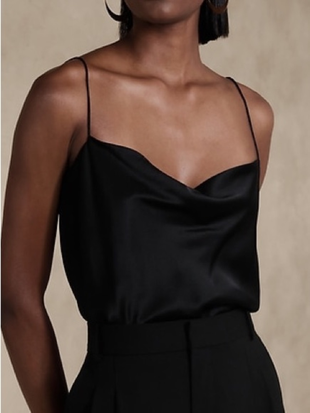 Banana Republic silk Cowl Camisole